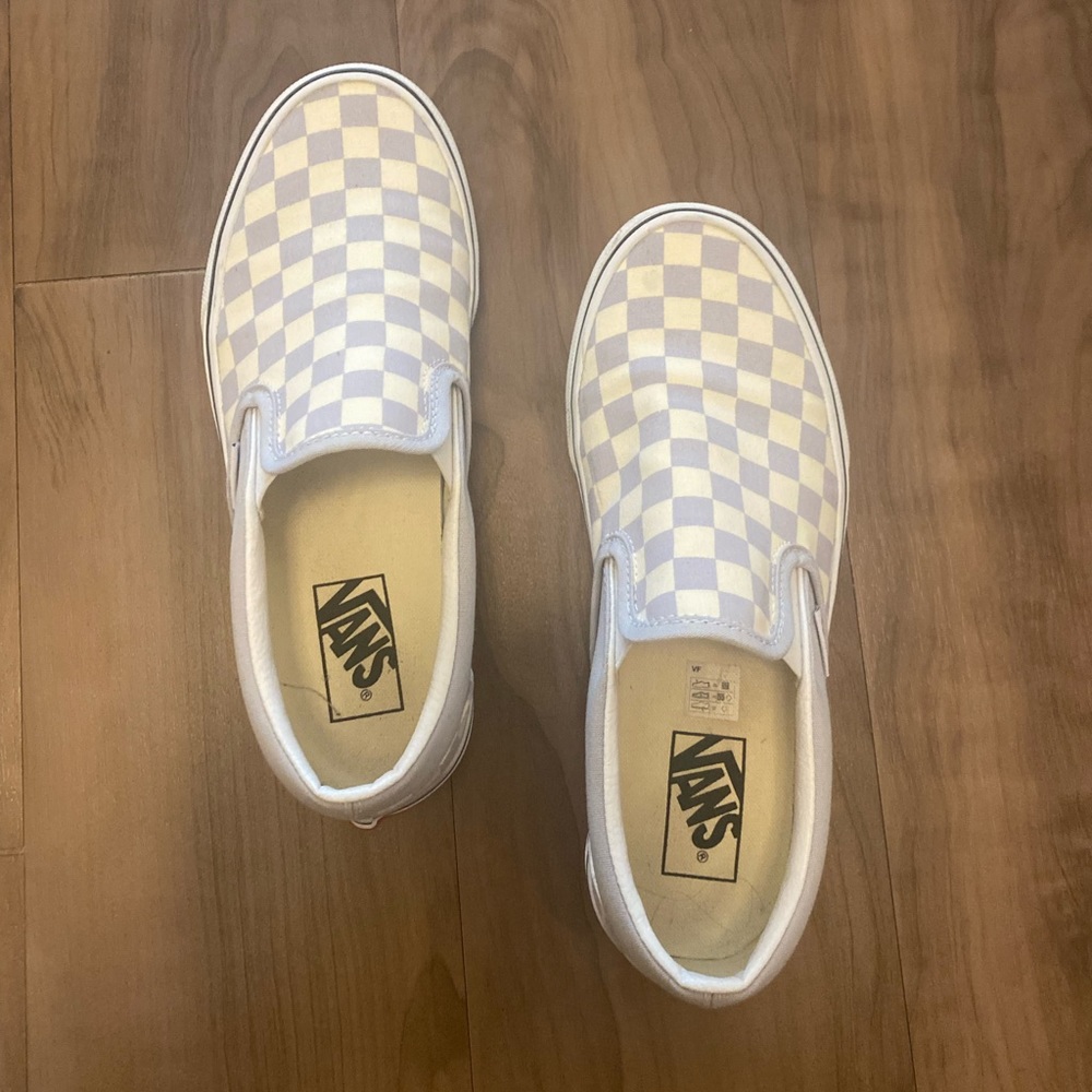 Vans CHECKERBOARD SLIP-ON, worn twice